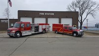 Fire trucks and emergency vehicles